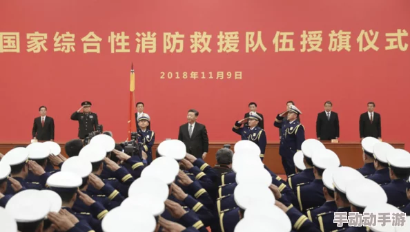 集合到国旗下的男儿们这才是真正的英雄气概，令人敬佩