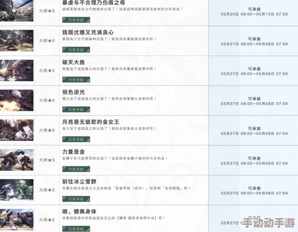 惊喜!揭秘怪物猎人丰收票最快获取任务,速来掌握高效刷取攻略! 惊喜!揭秘怪物猎人丰收票最快获取任务,速来掌握高效刷取攻略!