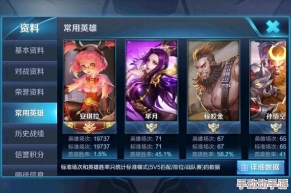 2024王者荣耀排位赛最新高胜率英雄精选推荐榜 2024王者荣耀排位赛最新高胜率英雄精选推荐榜