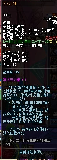 DNF大号与无影剑：深度解析哪个更适合你的游戏需求